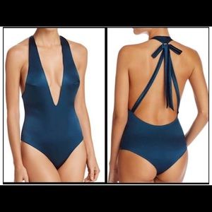 Lemons Aries Peacock Teal Bodysuit | Color: Blue